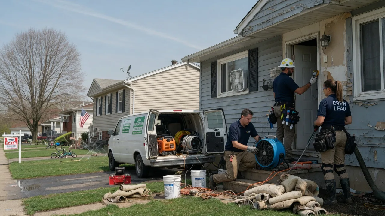 Flood Cleanup in Matthews, IN near me