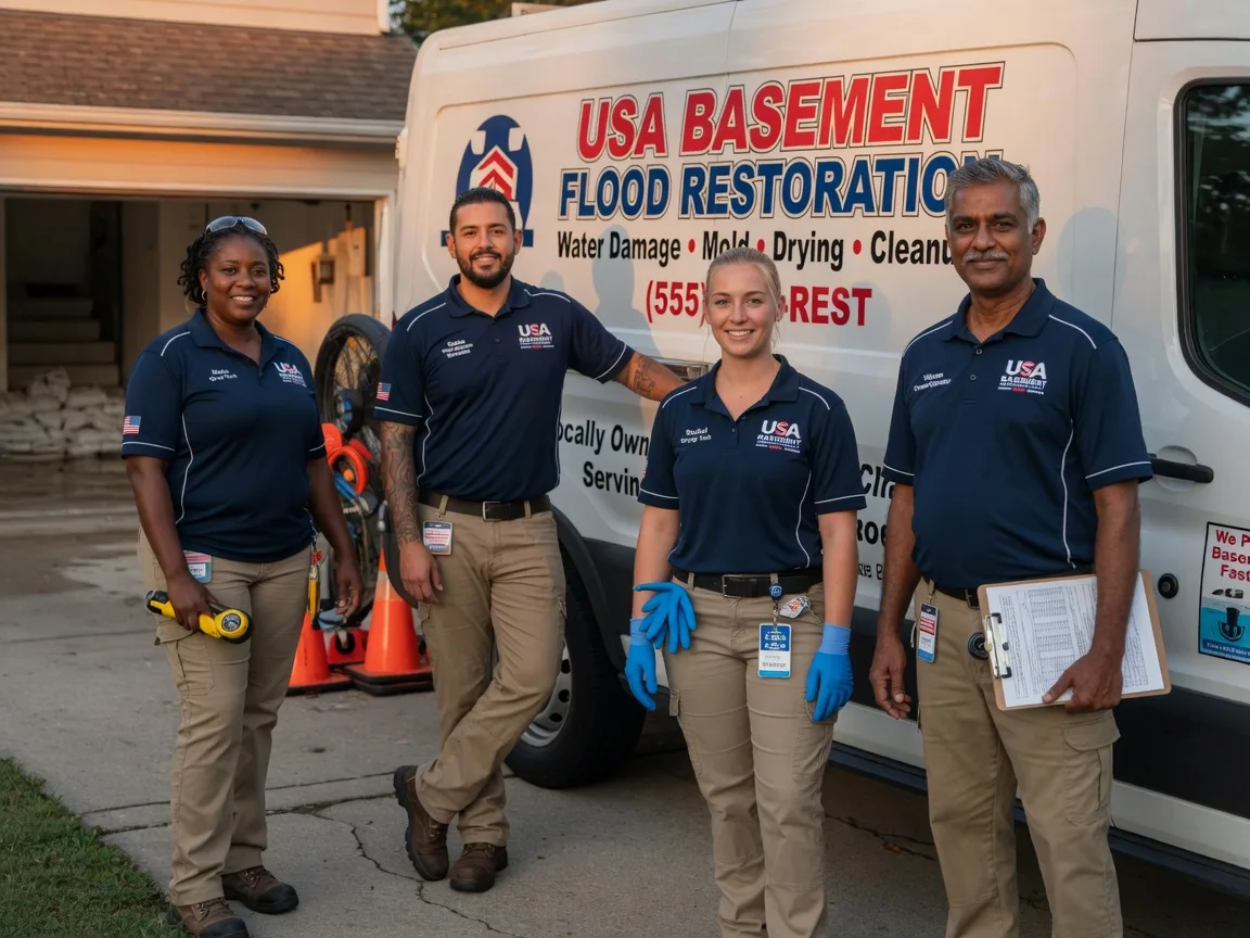 Basement Flood Cleanup company in Matthews, IN